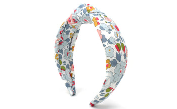 4cm Padded Knot Band Betsy Light Blue
